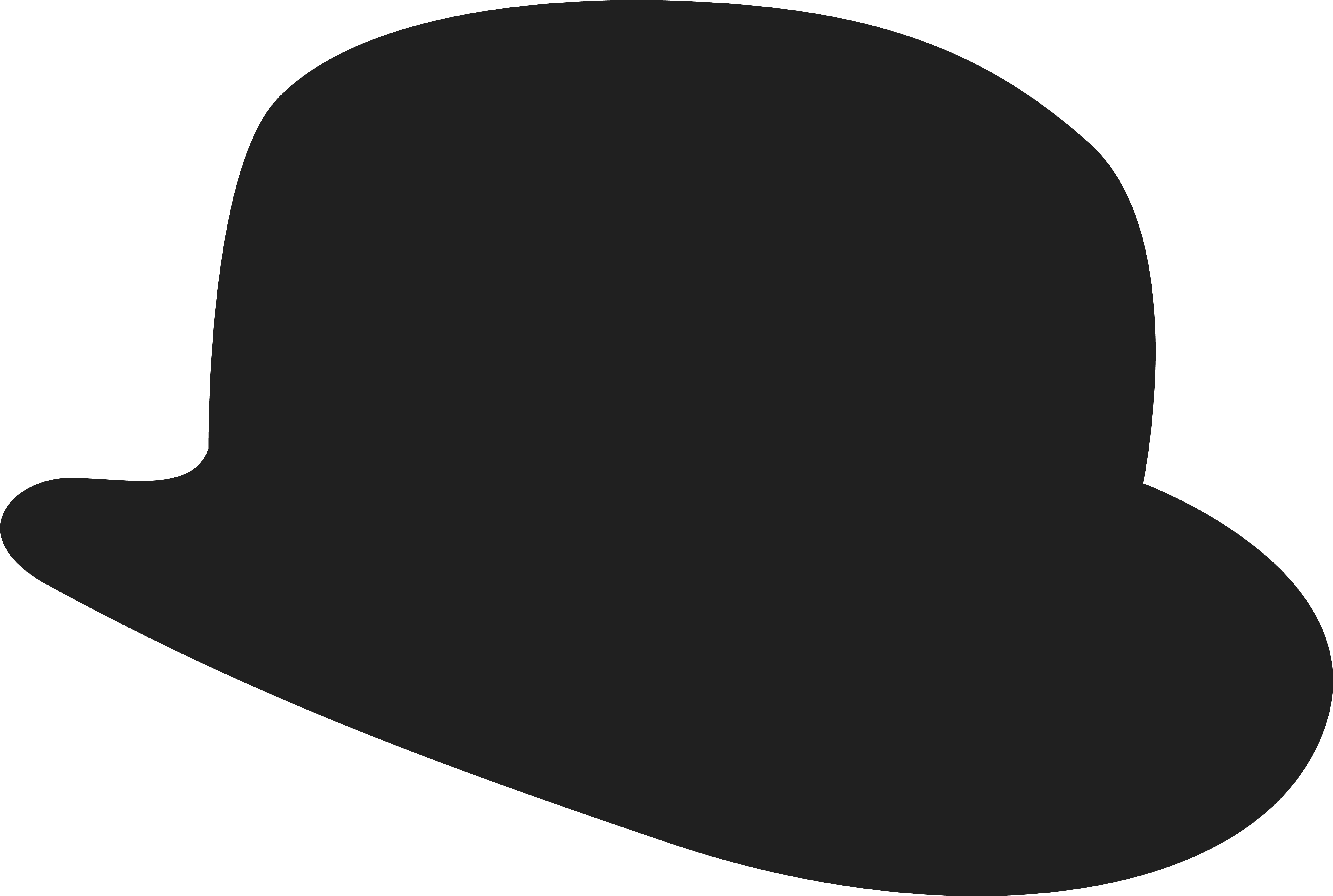 Movember Bowler Hat Clipart Image - Bowling Hat Clip Art (5923x4031)