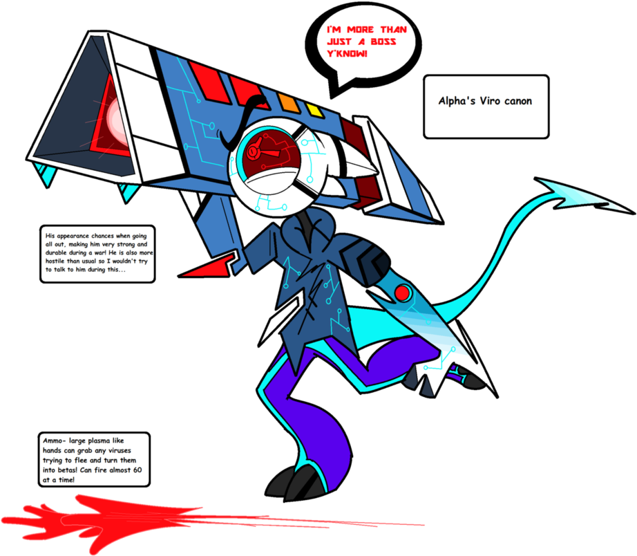 Anti-virus Cannon By Cpthelunargoat - Cartoon (974x821)