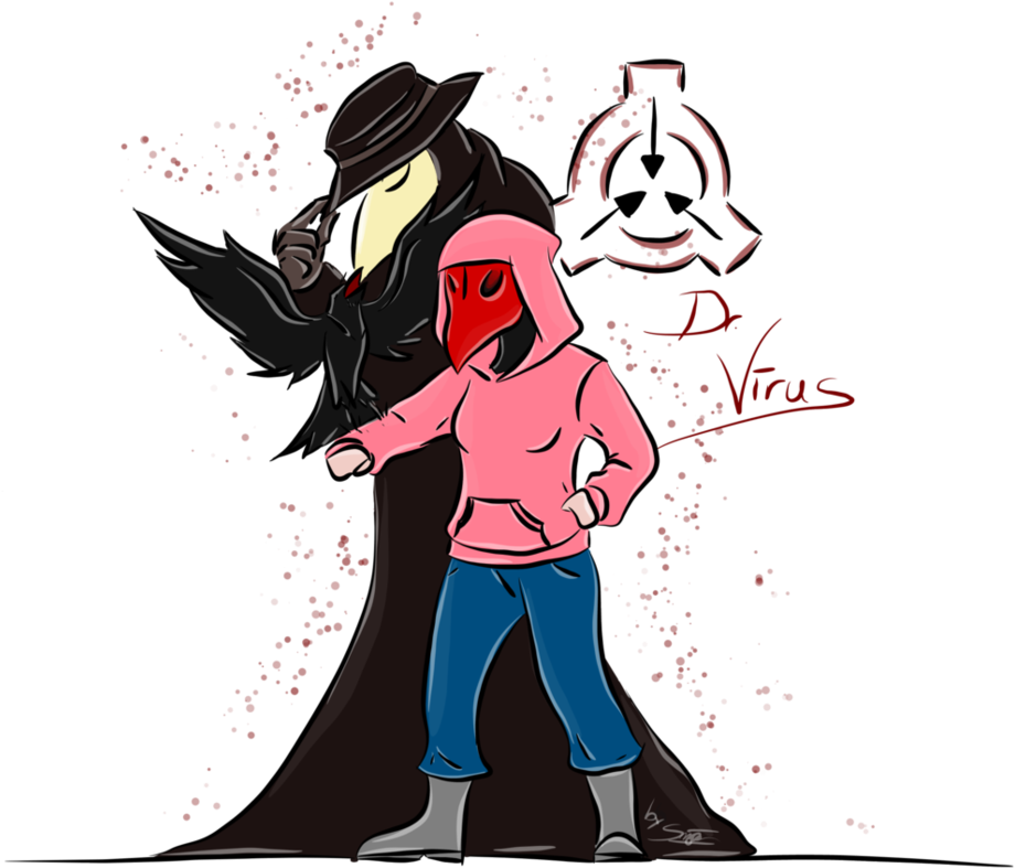 [gift-art] Dr Virus By Killermedic - Cartoon (952x839)