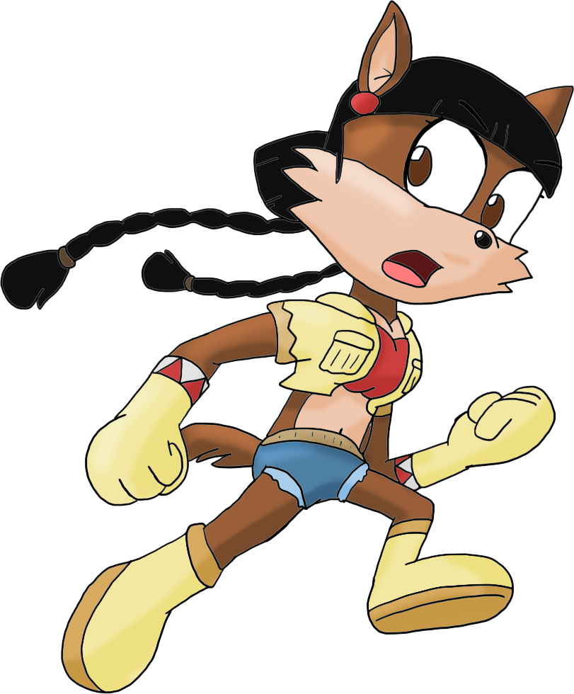 June Coyote By Virus-20 By Juacoproductionsarts - Cartoon (811x980)