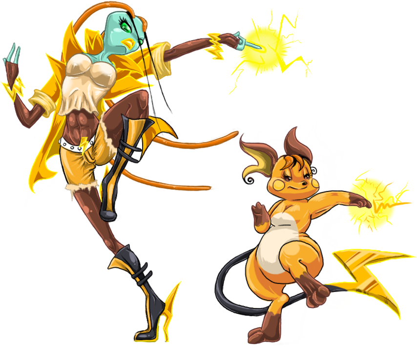 Virus The Electric Gym Leader By Skooiscoo - Pokemon Electric Gym Leader (890x898)