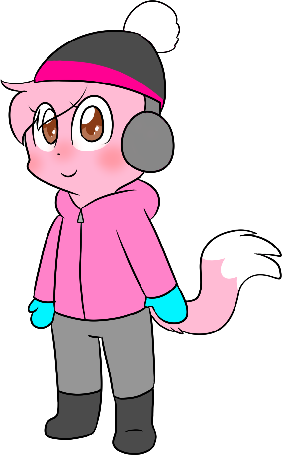Alli In Winter Coat By Alli-rzstar - Alli In Winter Coat By Alli-rzstar (570x921)