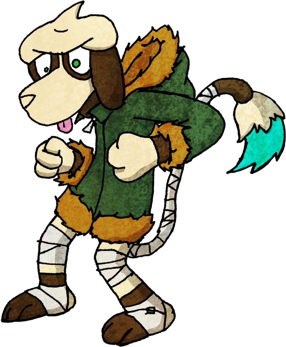 Sketch's Winter Coat 1 By Vg-tails - Cartoon (1024x1239)