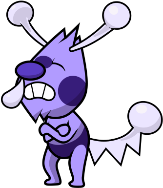 151 Poison Fakemon - Cartoon (389x416)
