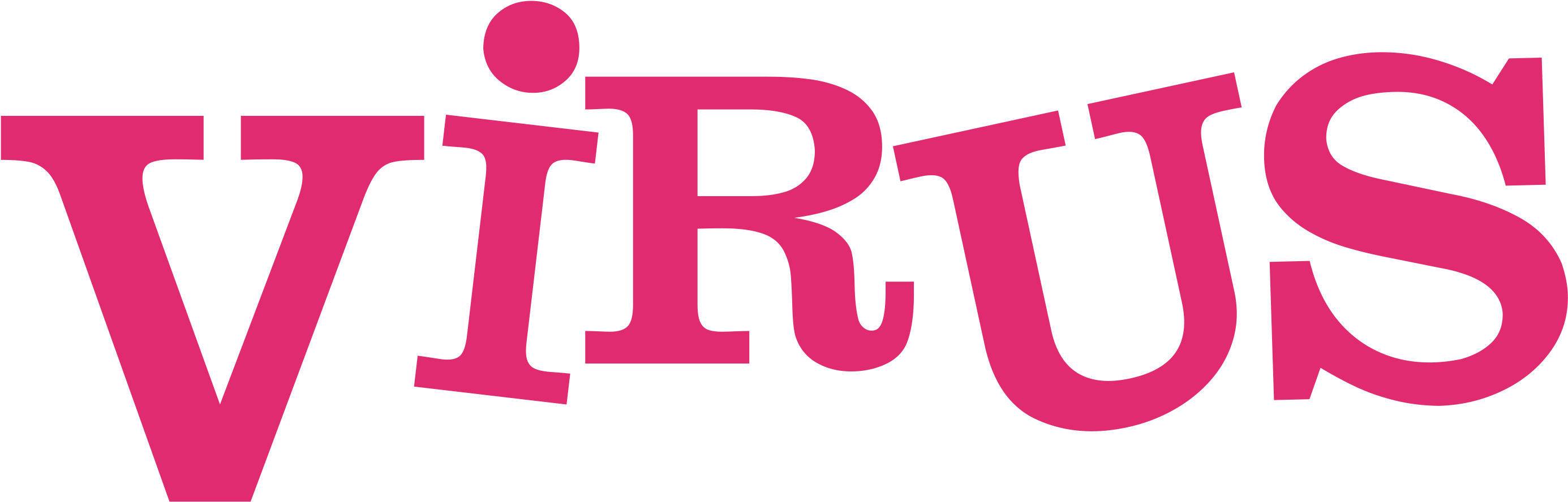 Logo Virus Banda - Virus Text Png (2884x1000)
