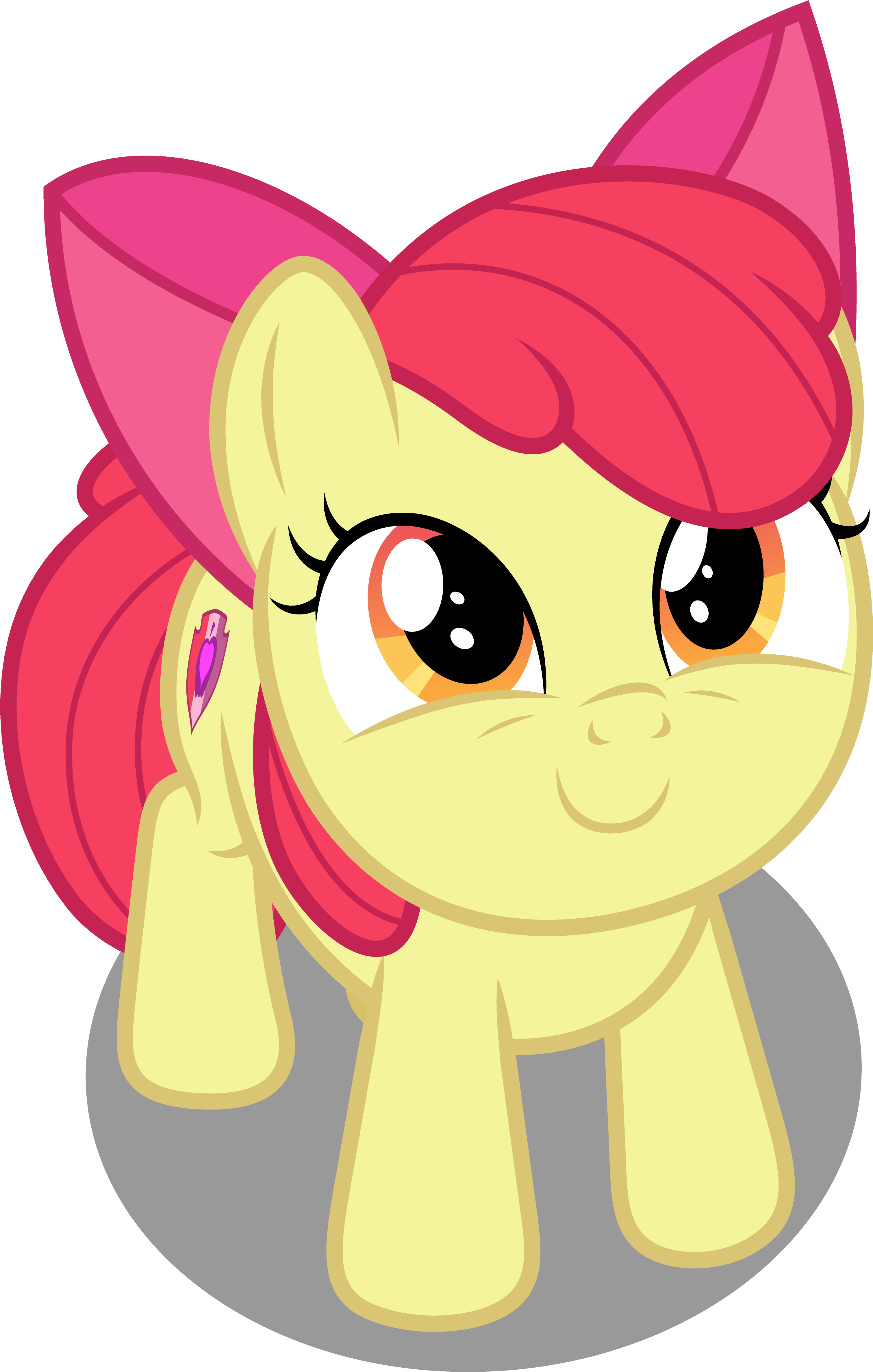 Vector - Applebloom Vector (3292x5000)