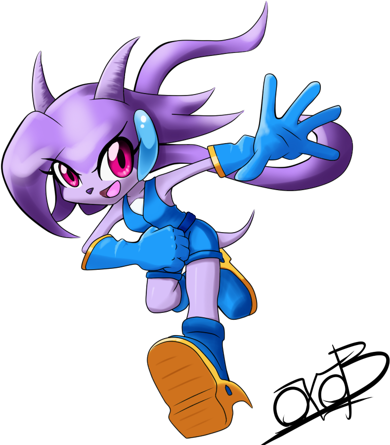 I Drew Lilac From Freedom Planet - Lilac (909x900)