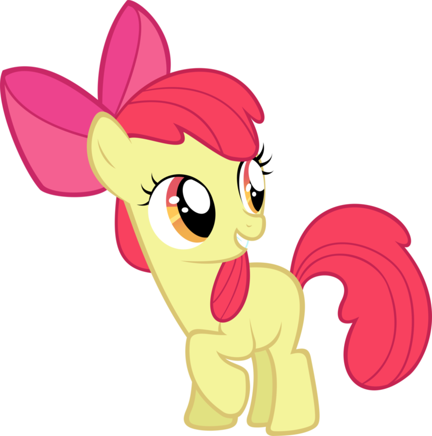 Apple Bloom Ve - Apple Bloom Mlp Vector (890x898)