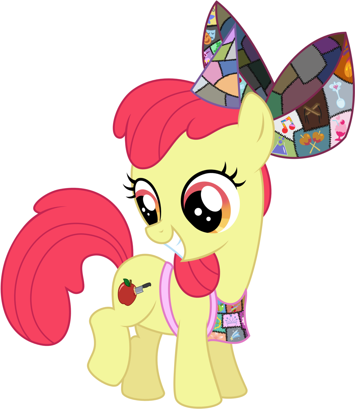 Let's Party, Apple Bloom By Reitanna-seishin - Mlp Cupcakes Apple Bloom (1280x1465)