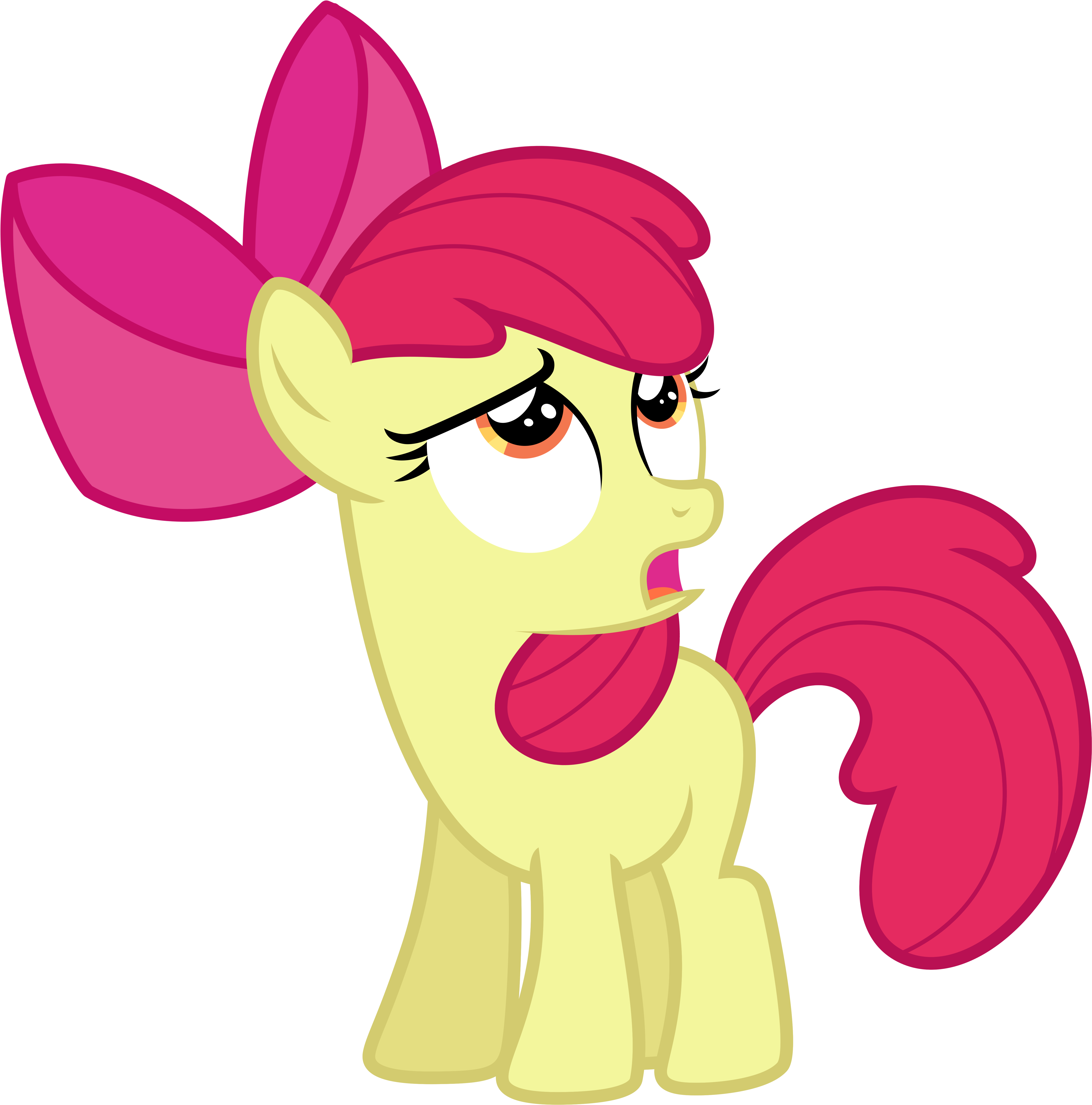 Apple Bloom 4 By Estories - Apple Bloom Vector (5947x6302)
