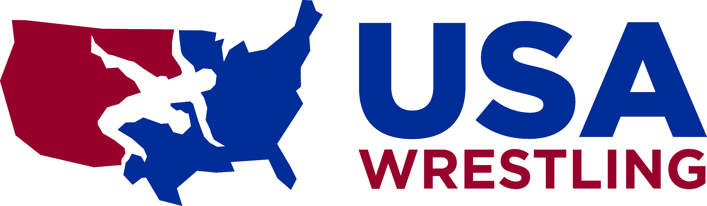 Wrestling Singlet Clipart - Usa Wrestling Logo.