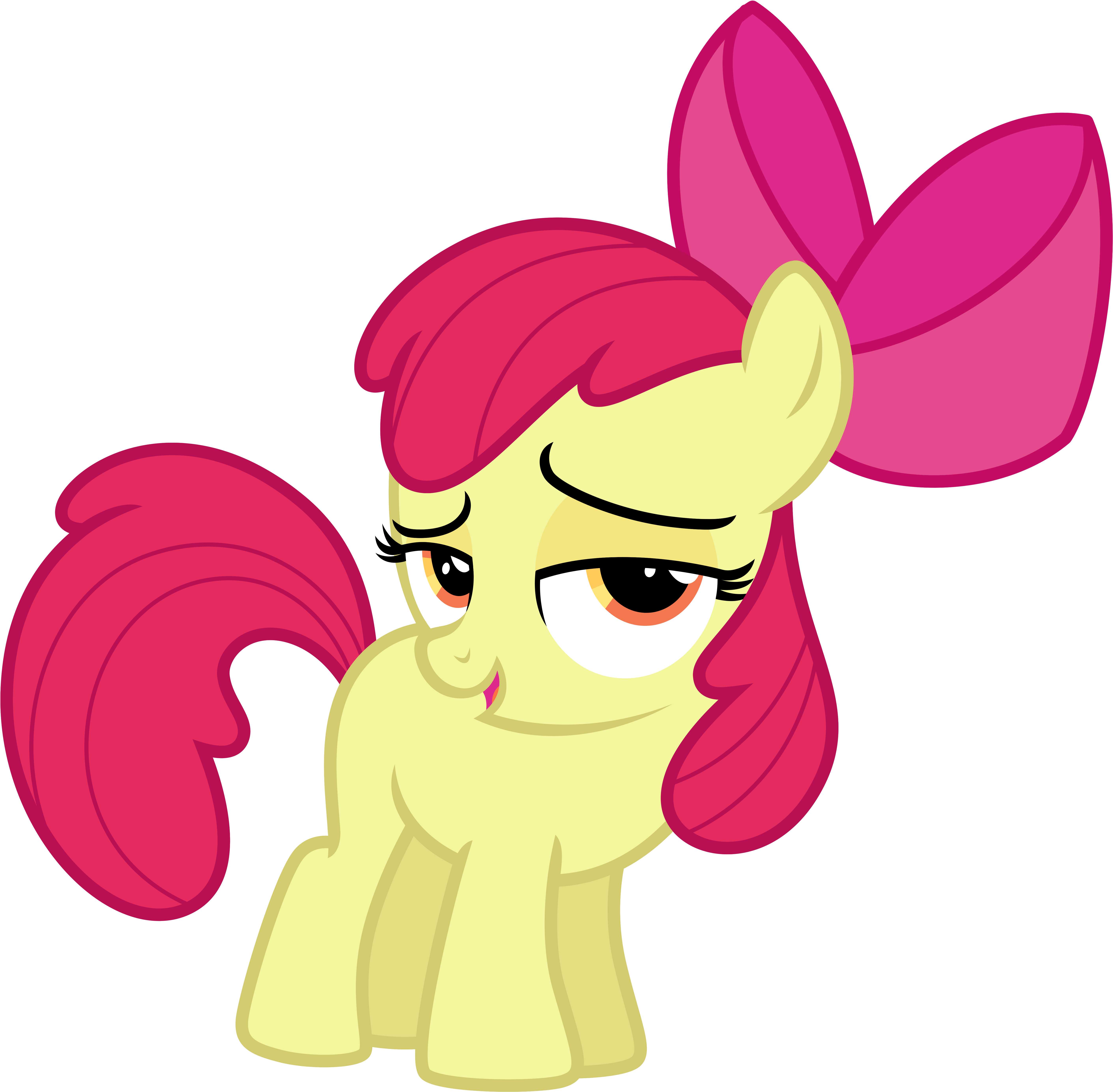 Apple Bloom 2 By Estories - Little Pony Friendship Is Magic (5796x6161)