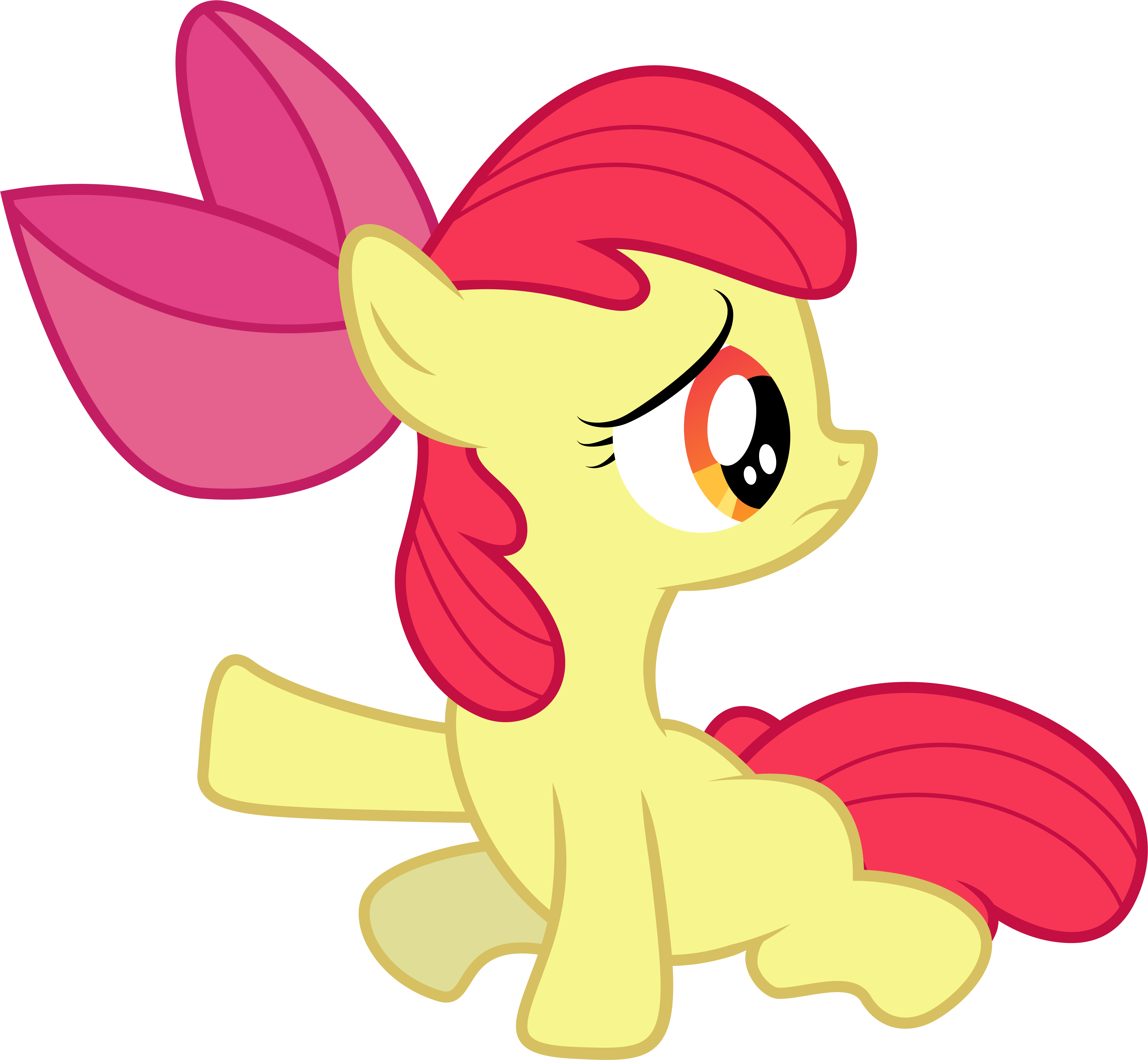 Applebloom Vector By Paulysentry - Apple Bloom (6267x5834)