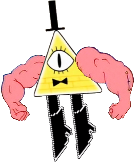 Bill's Been Working Out By Dahooplerzman - Reality Is An Illusion The Universe (555x604)