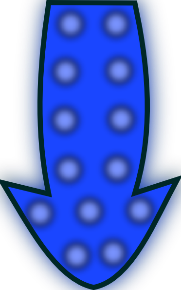 Free Vector Arrow Blur Clip Art - ภาพ ลูก ศร น่า รัก (372x595)