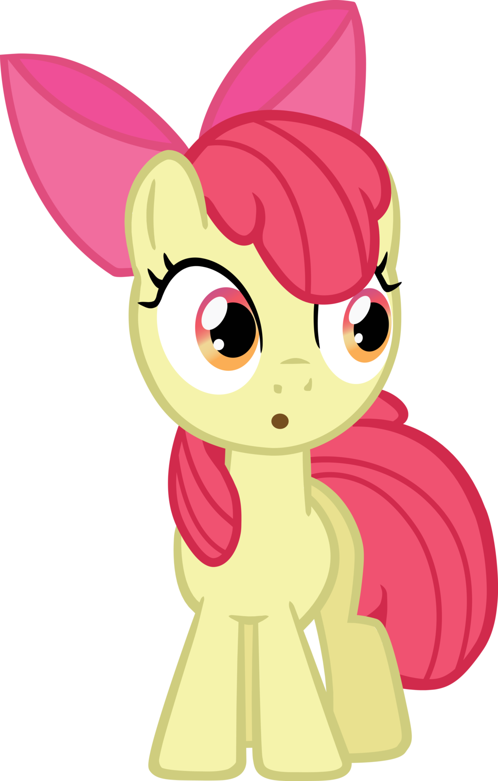 Apple Bloom Credit Free Vector By Poniesfromheaven - Cartoon (1024x1605)