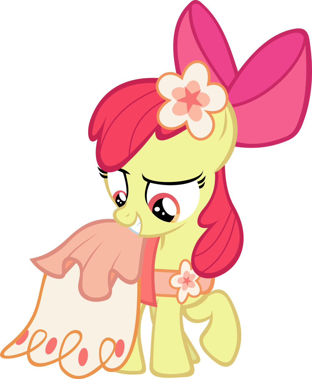 Fancy Applebloom By Spokenmind93 Fancy Applebloom By - Apple Bloom (1024x1245)