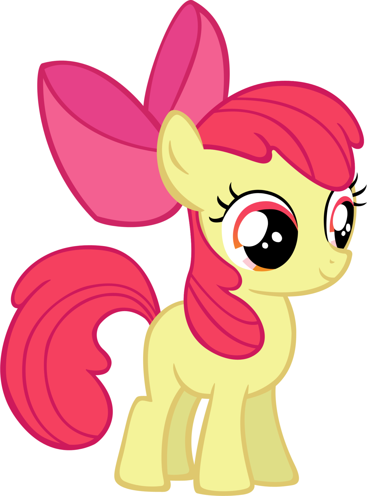 Applebloom - My Little Pony Yellow Unicorn (1280x1730)