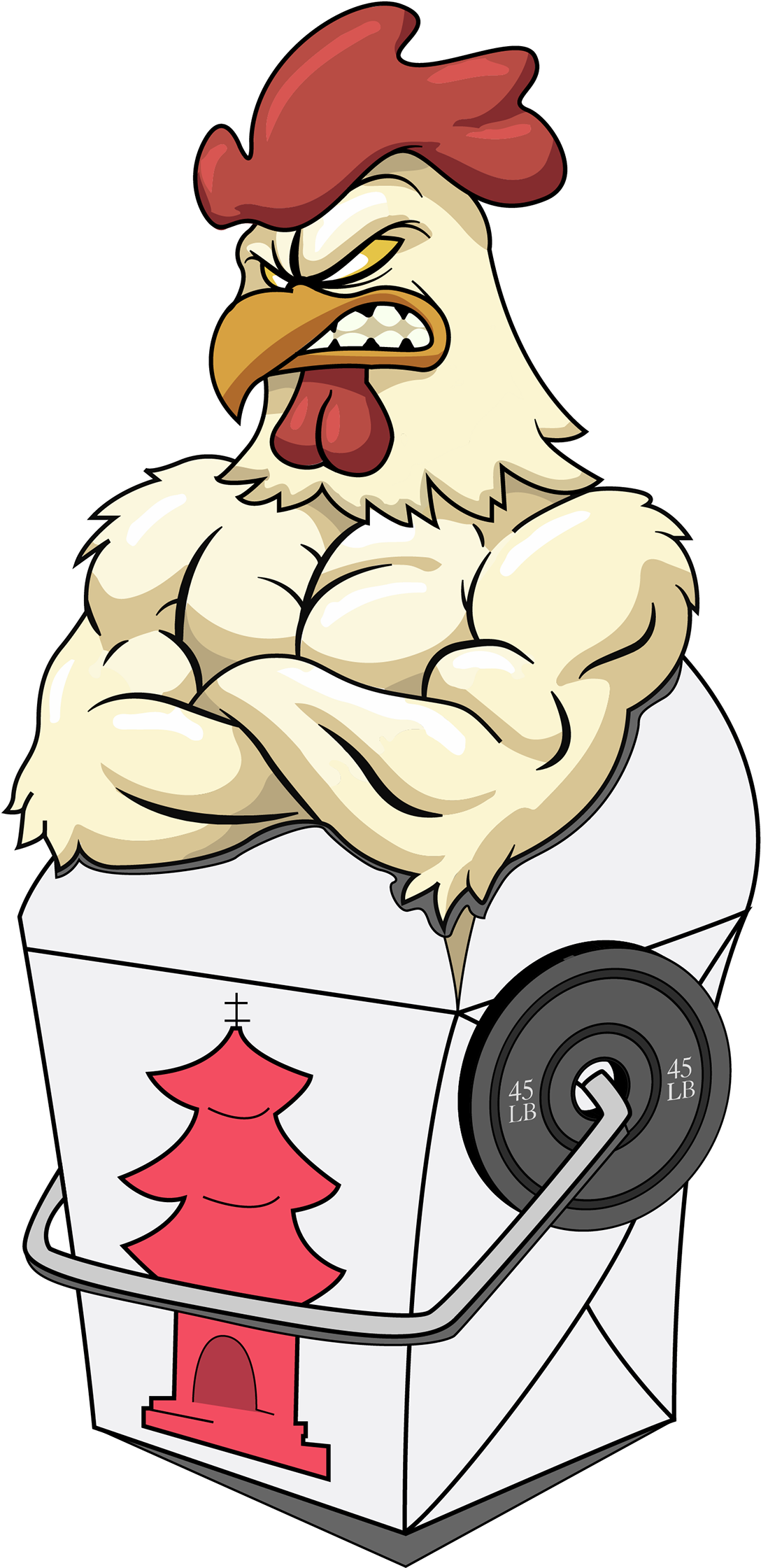 A Character Brought Together For A Friends New Work - Cockfight (1920x2485)