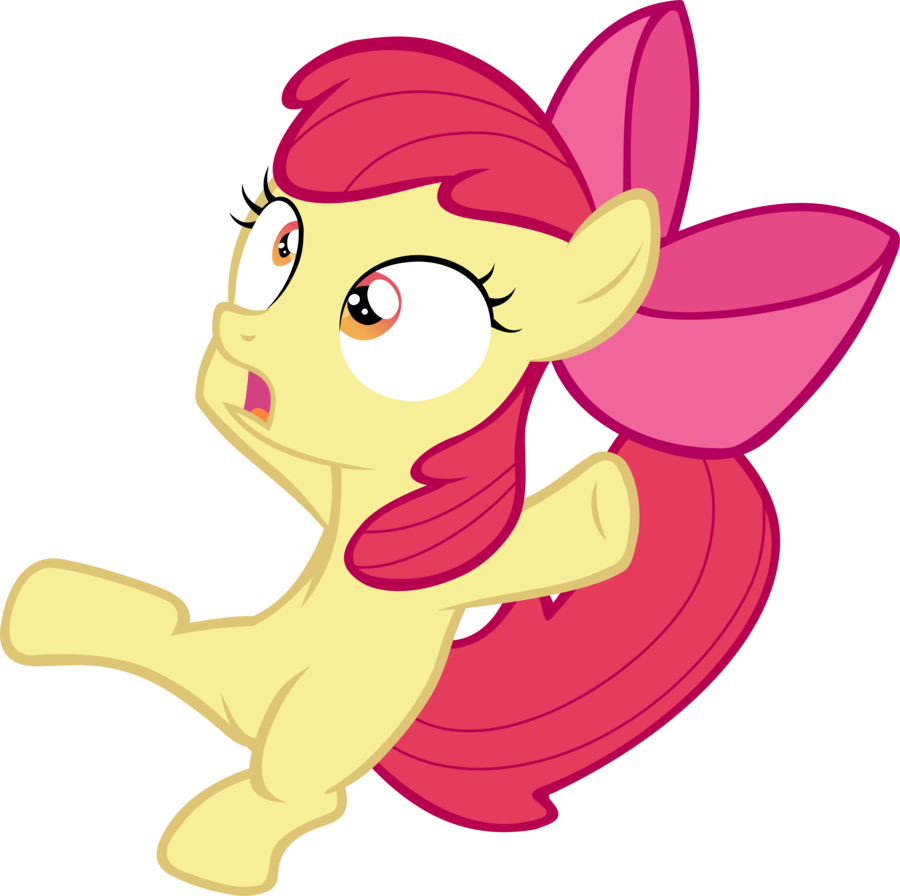 Applebloom Falling Over By Fabulouspony Applebloom - Mlp Troll Gif (900x896)