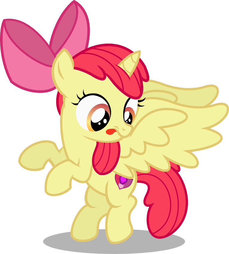 Alicorn Apple Bloom By Seahawk270 - Apple Bloom Alicorn (766x850)