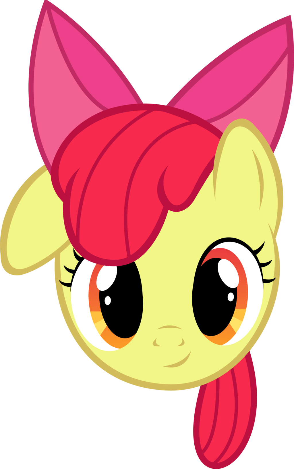 Andrewstillnight Applebloom Face By Andrewstillnight - Applebloom Face Png (1024x1631)