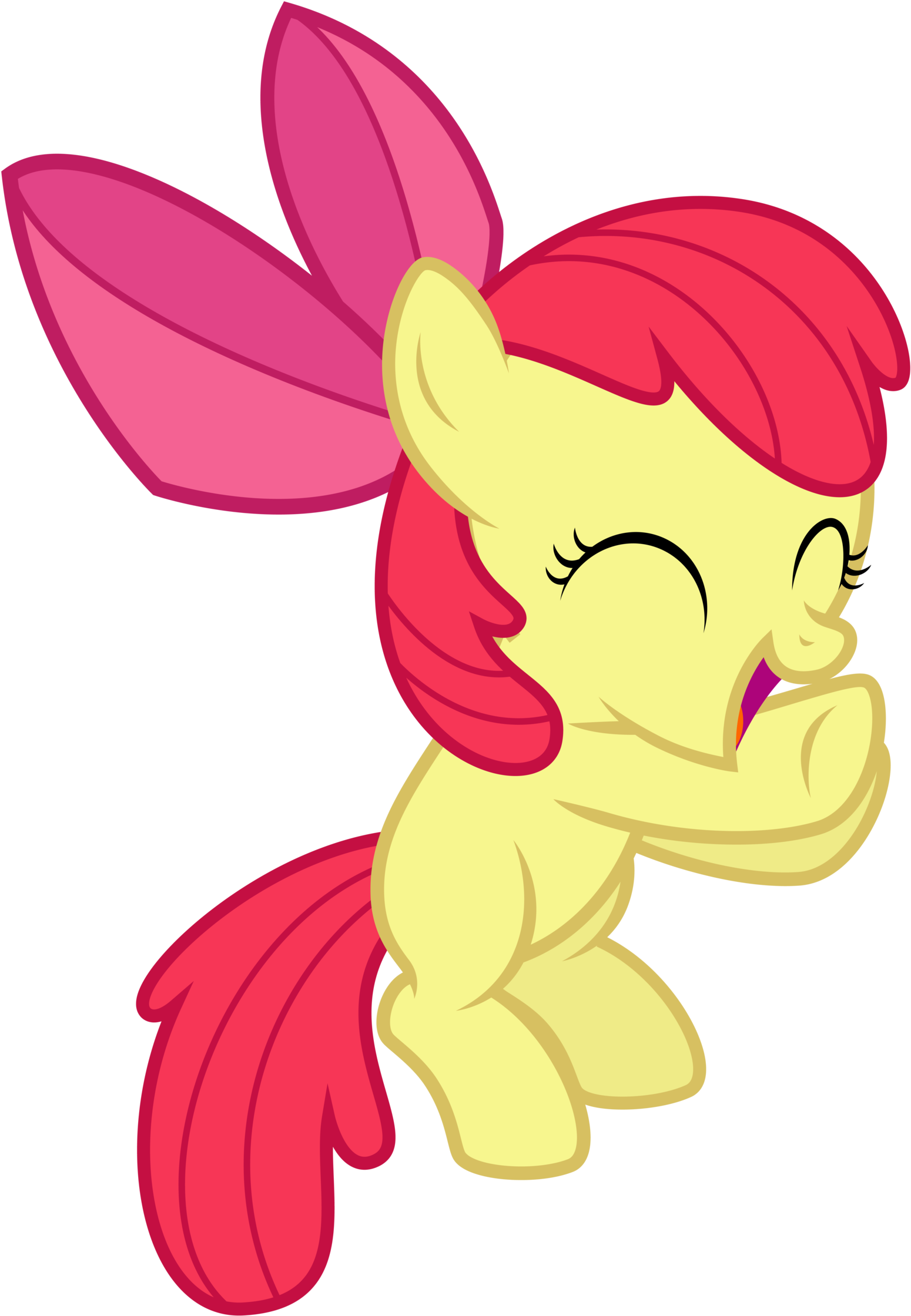 Apple Bloom Hugs By Thatguy1945 Apple Bloom Hugs By - Cartoon (1600x2262)