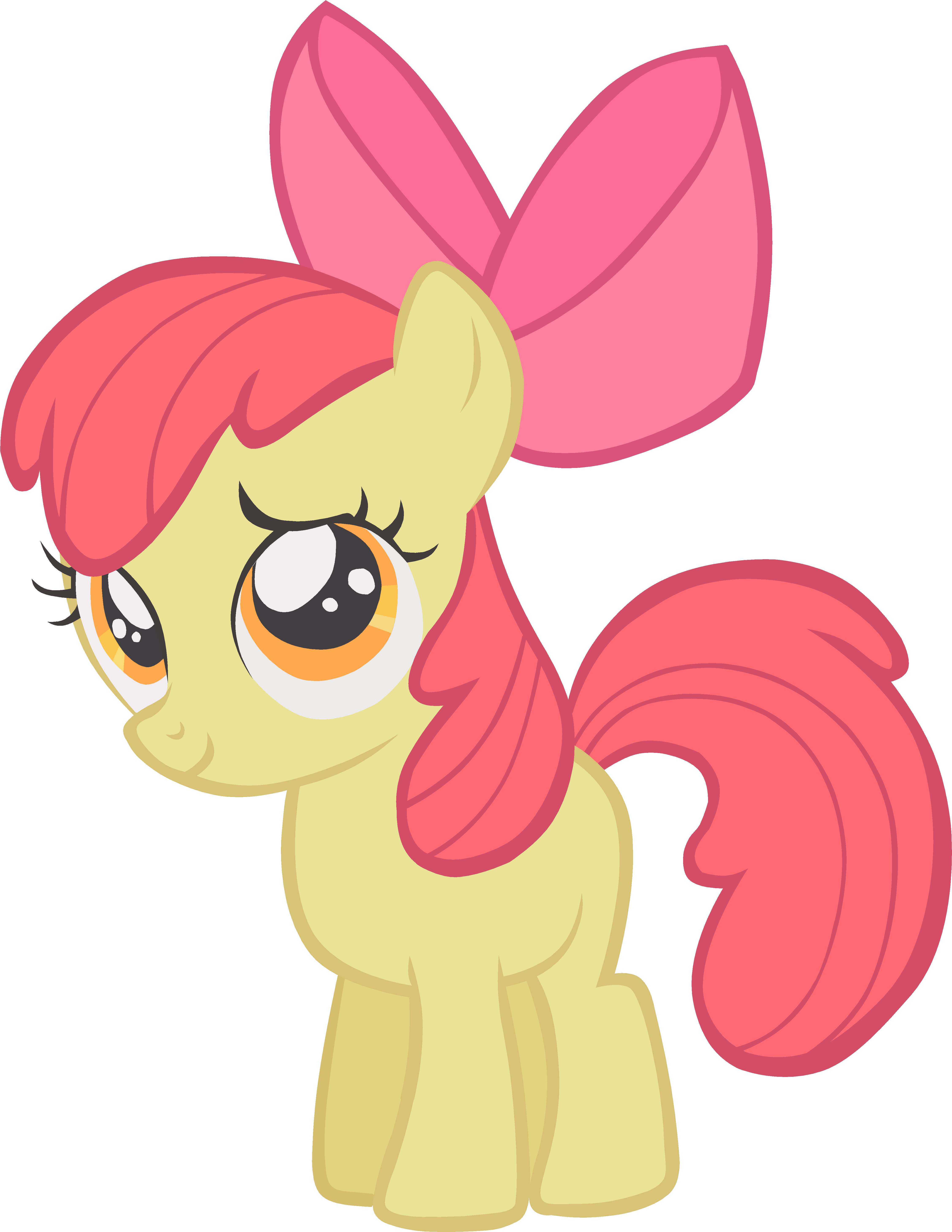 Cute - Applebloom Transparent (6000x6000)