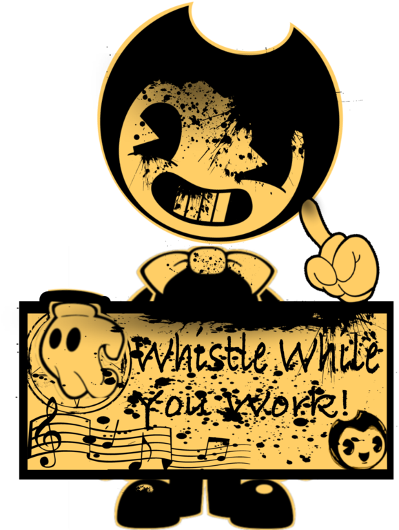 Whistle While You Work Bendy Cutout By Jacksondeans - Bendy Cutout (1024x768)