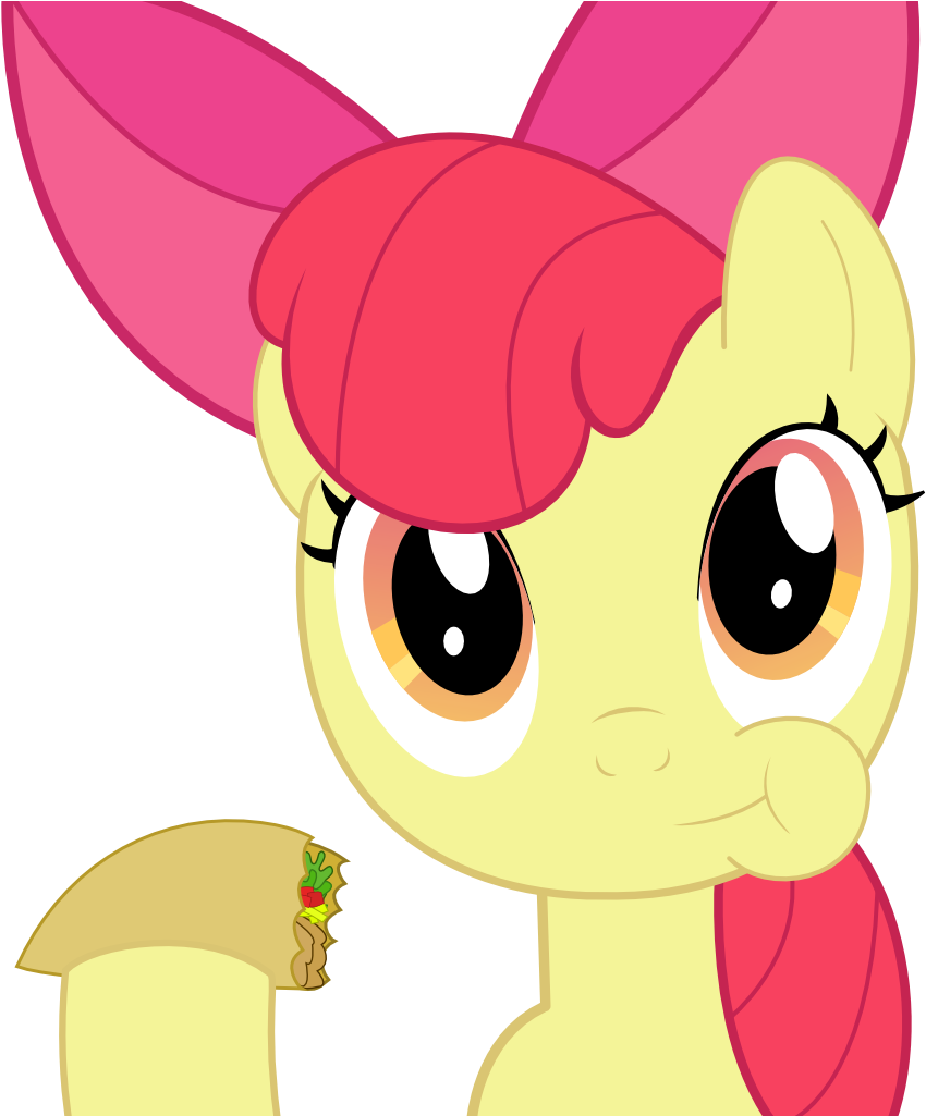Apple Bloom, Artist - Apple Bloom Eating (1024x1024)