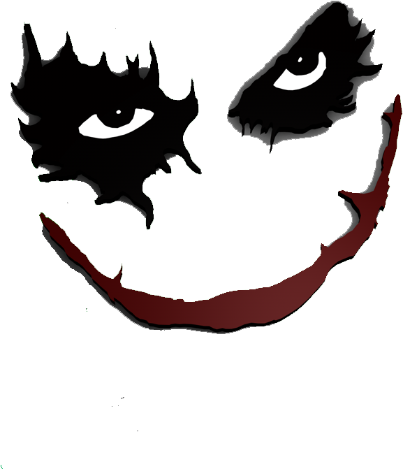 T-shirt & Hoodie Joker's Store - Joker Smile (600x684)