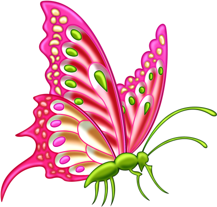 Butterfly 3 - Giant Butterfly Clip Art (464x449)