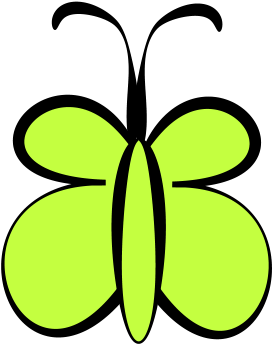 Borboletas - Coloridas - Butterfly (339x417)