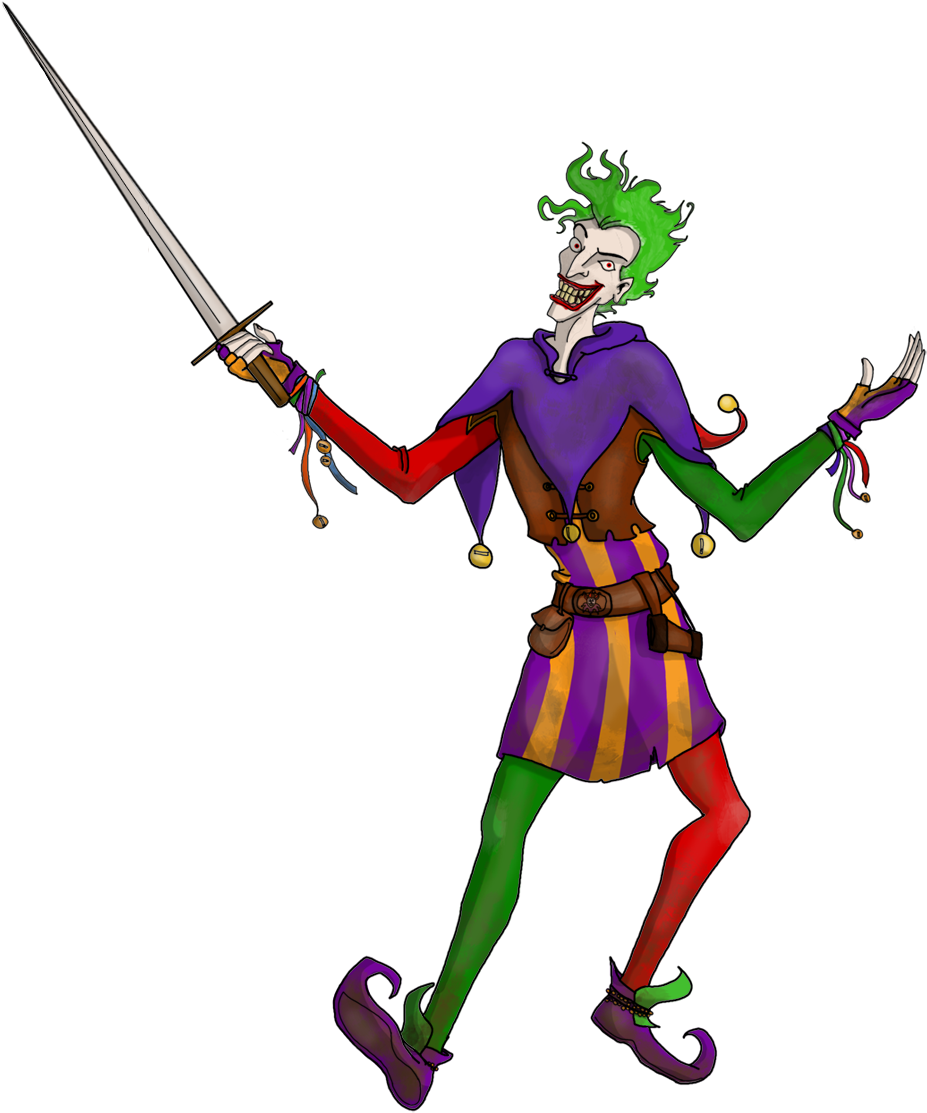 Medieval Joker By Mayshha Medieval Joker By Mayshha - Joker From Medieval Times (964x1157)