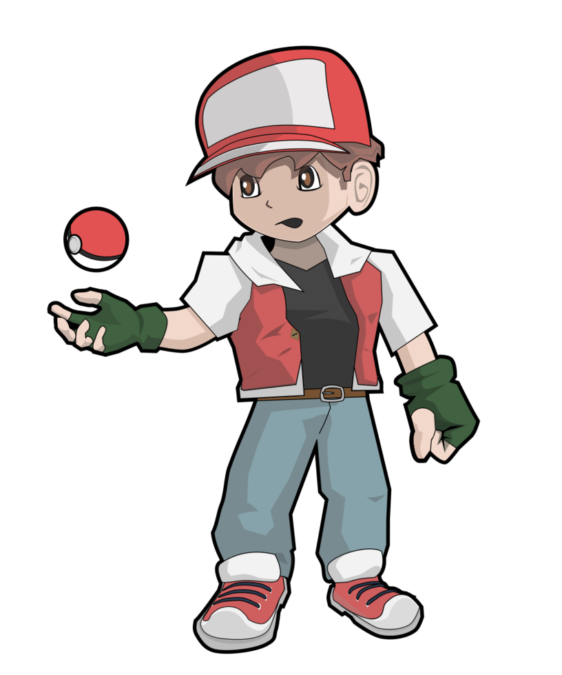 Dresseur Red / Trainer Red By J-joker - Art (816x979)