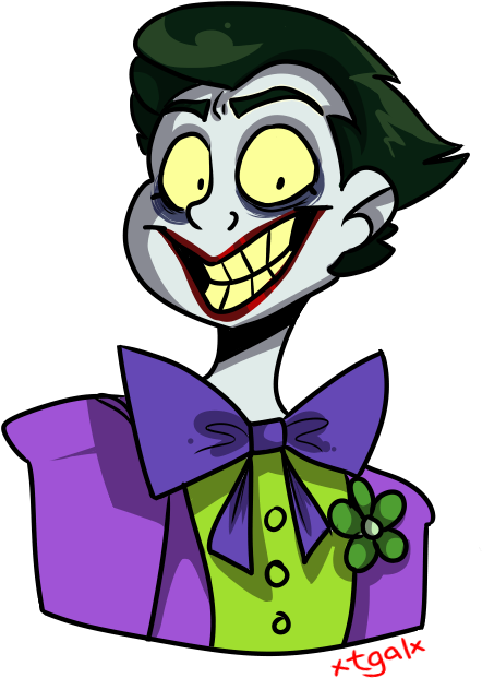 Drew This Sick Pic Of Joker Jr For @rainbow-noivern - Batman (457x646)