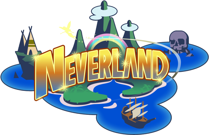 Neverland Logo Khbbs - Kingdom Hearts Birth By Sleep Neverland (760x486)