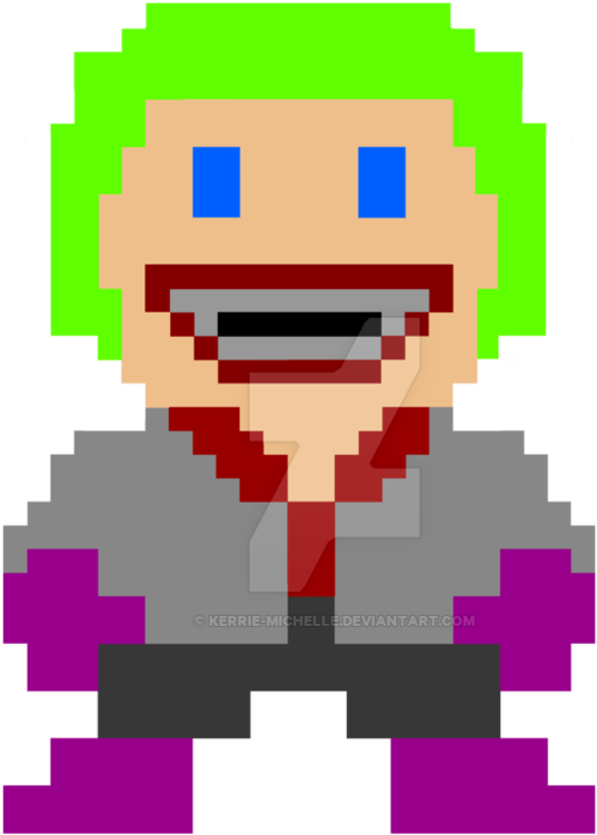 Super Mario Joker By Kerrie-michelle - Super Mario Bros 80s (894x894)