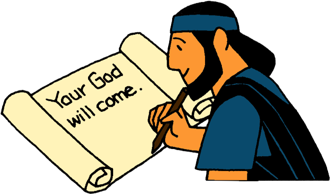 Prophecy Clipart - Prophesied Jesus (700x467)
