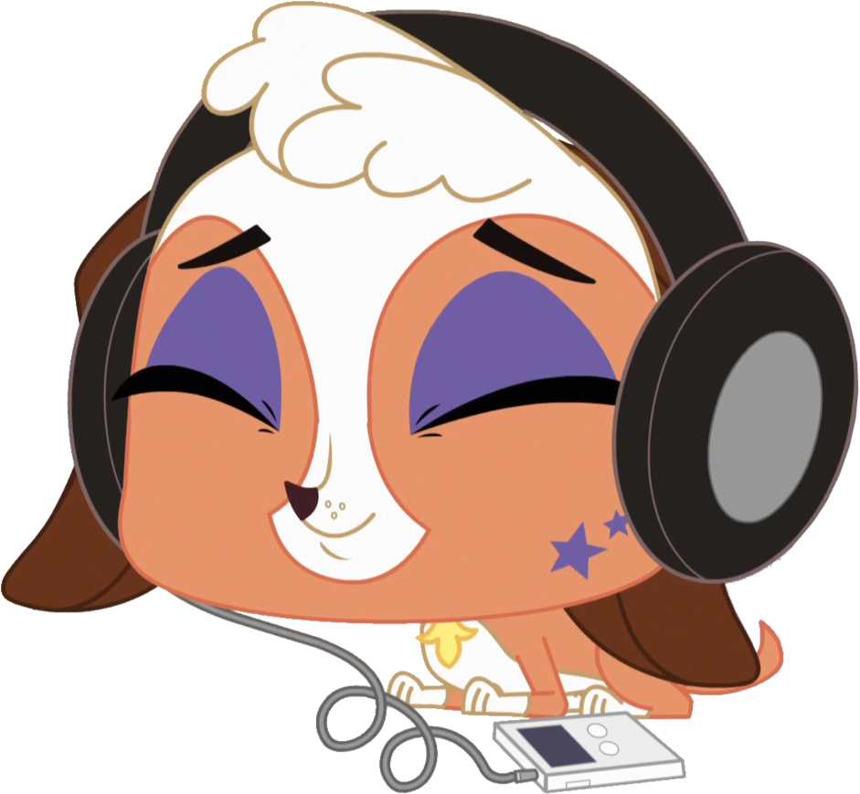 Amusing Lps Clip Art Medium Size - Littlest Pet Shop Headphones (1024x903)