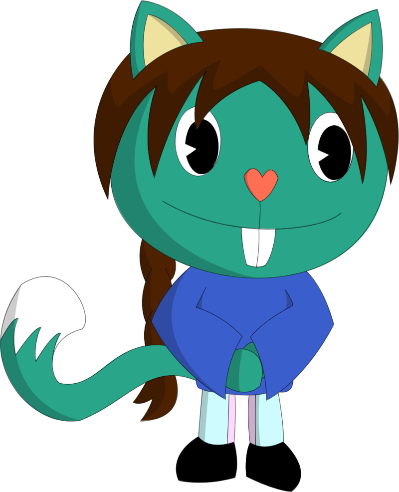 Kanna The Cat By Jeraldkintobor - Cartoon (800x986)