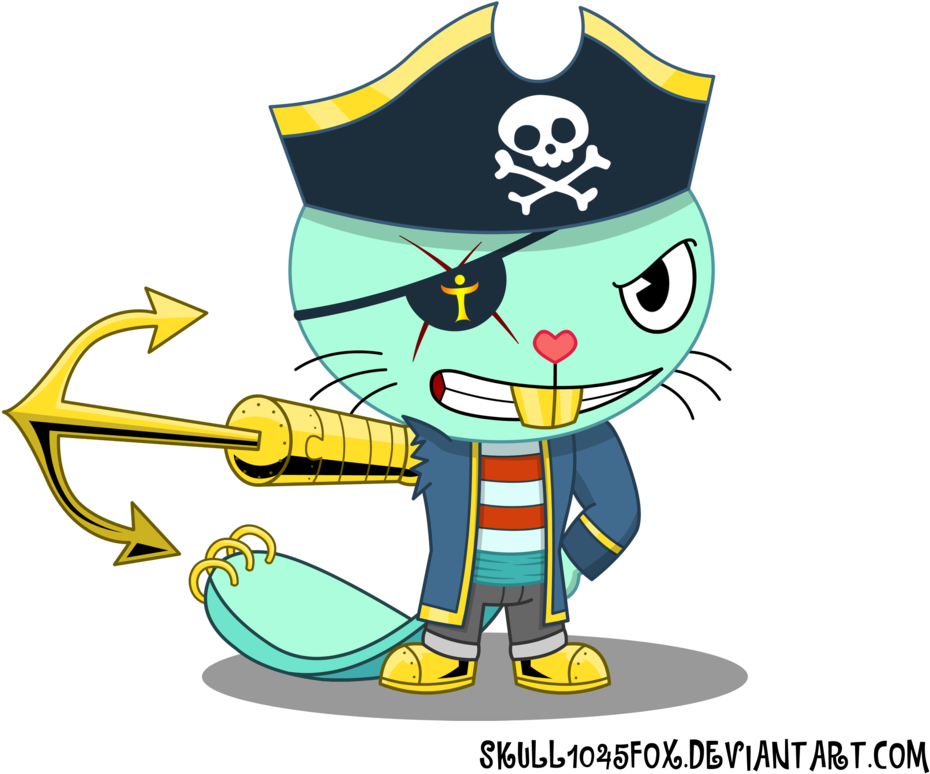 Happy Tree Friends By Skull1045fox On Deviantart - Russell Happy Tree Friends (1024x876)