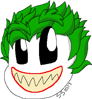 Pixel Lego Joker By Silversoul4921 - Cartoon (500x500)