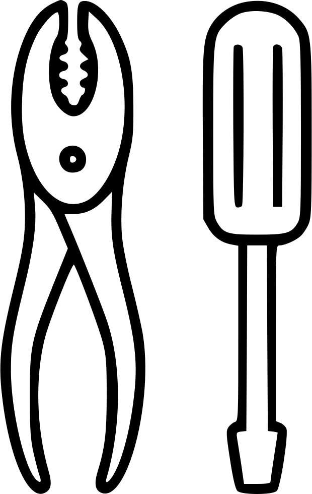 Screwdriver Pliers Repair Tools Equipment Fix Renovation - Process Manufacturing (620x980)