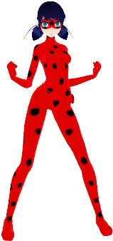 Mmd Tda Ladybug - Illustration (640x360)
