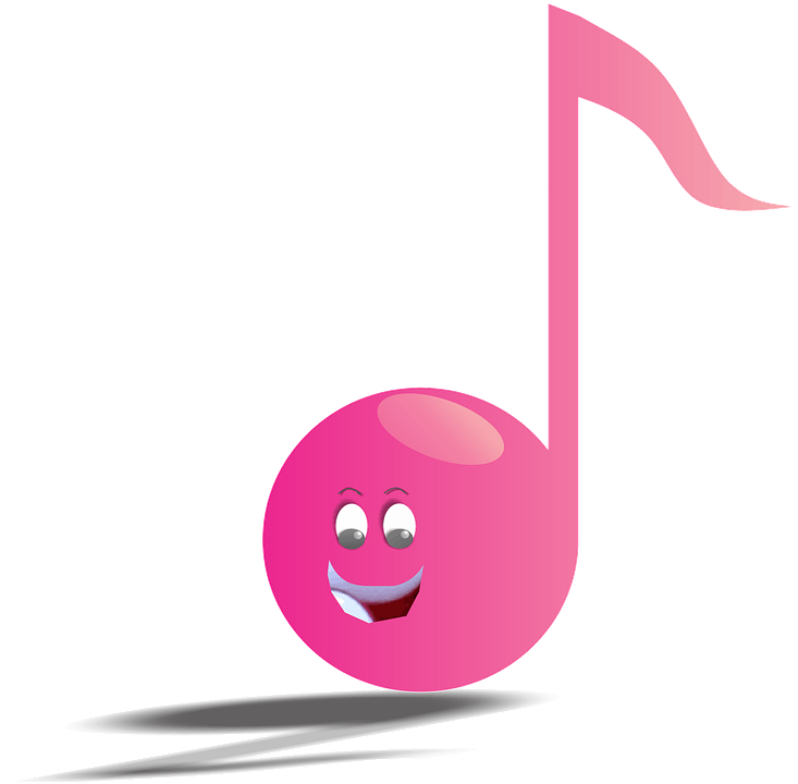 Musical Note Art 12, Buy Clip Art - Melody (733x720)