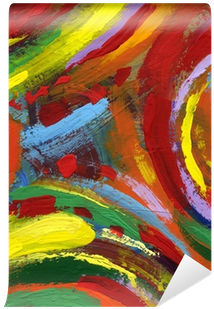 Acrylic Painting Abstract Texture Background Wall Mural - Língua Portuguesa, Literatura, Produção De Textos - (400x400)
