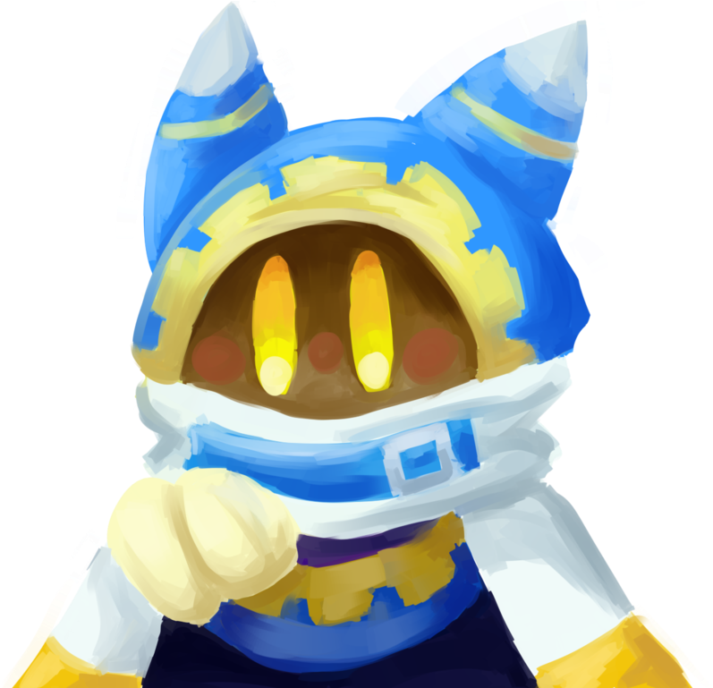 1 Layer Challenge- Magolor Painting By Cerrystarrs - Plush (1024x768)