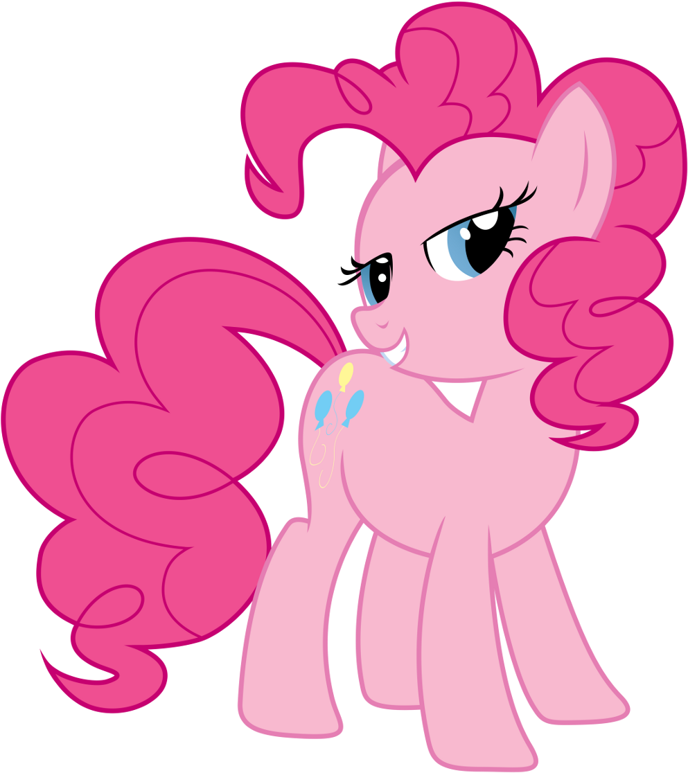 Earth Pony Eyes - My Little Pony Pinkie Pie Jpg (1000x1122)
