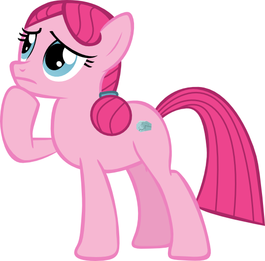 No - Pinkamena Diane Pie Cutie Mark (538x531)